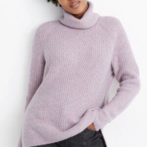 Madewell Mercer Turtleneck Sweater in Coziest Yarn - Size Large